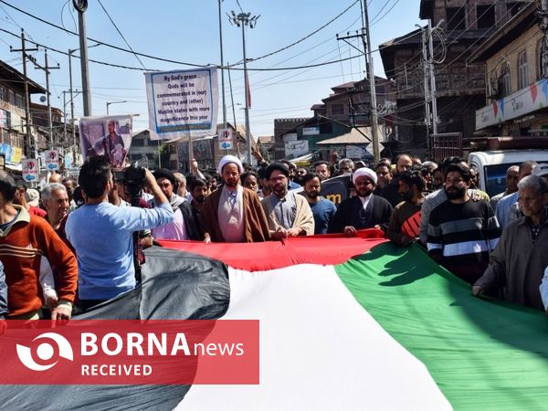 راهپیمایی روز جهانی قدس در کشمیر ھند