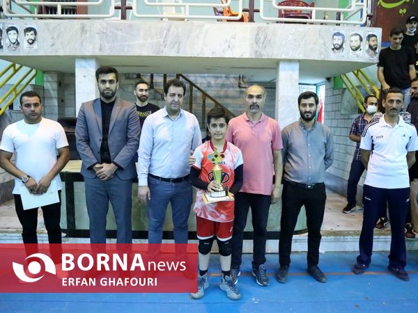 مسابقات والیبال بسیج رده نونهالان در ساری