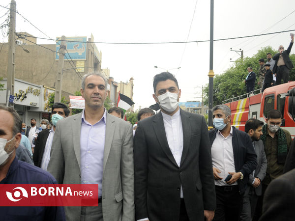 راهپیمایی روز قدس- شهرستان قدس