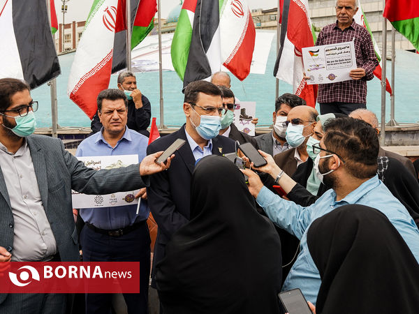 راهپیمایی روز قدس در تهران
