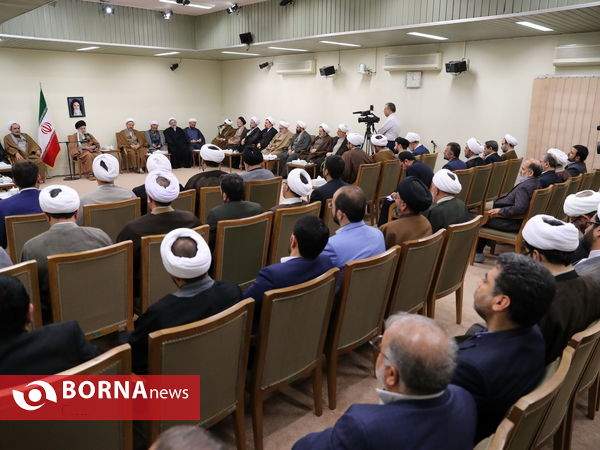 دیدار مسئولان دفتر تبلیغات اسلامی با رهبر انقلاب