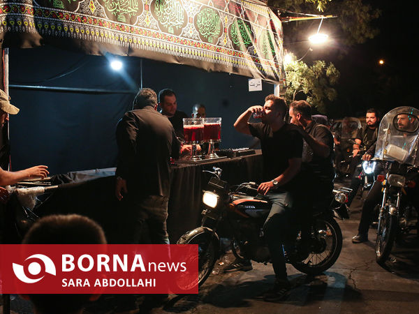 شام غریبان امام حسین علیه السلام در محله دروازه شمیران