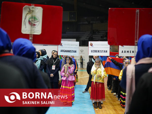 افتتاحیه رقابت های بین المللی نوروزگاه