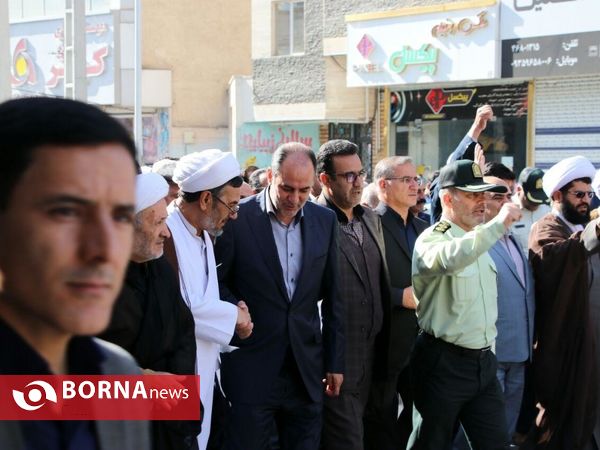 راهپیمایی روز ۱۳ آبان- شهرستان قدس