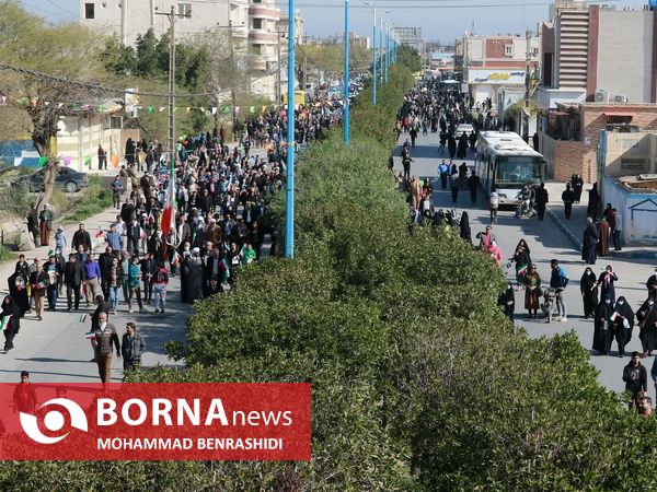 راهپیمایی 22 بهمن - آبادان