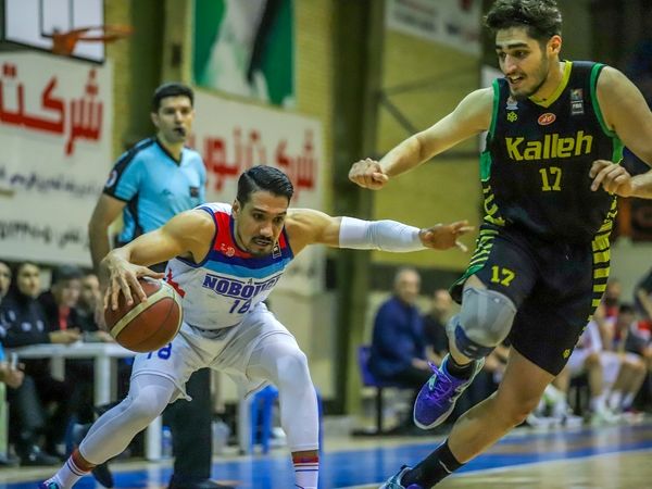 دیدار تیم های بسکتبال نبوغ - کاله