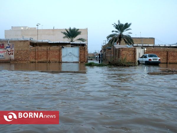 آبادان سه روز بعد از بارندگی