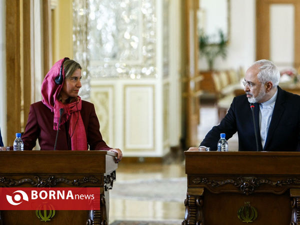 نشست خبری ظریف و موگرینی