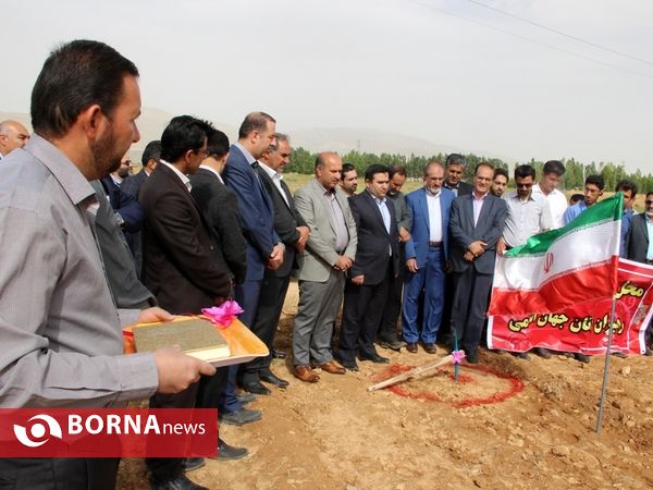 کلنگ زنی کمپ رهبران جوان جهان اسلام-سپیدان