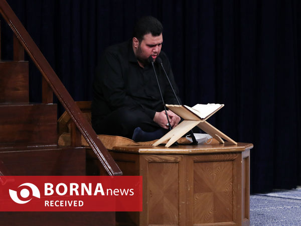 عزاداری اربعین حسینی با حضور مقام معظم رهبری