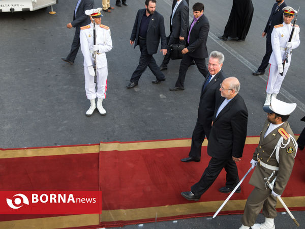 ورود رئیس جمهوری اتریش به تهران (2)