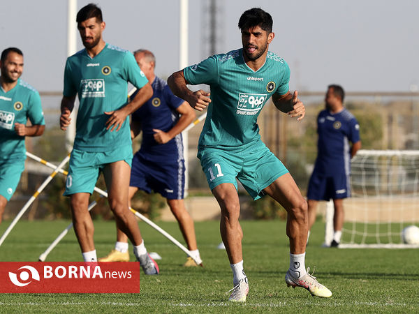 تمرین تیم فوتبال سپاهان