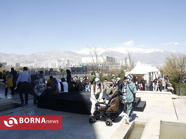 بازدید نوروزی مسافرین از برج میلاد