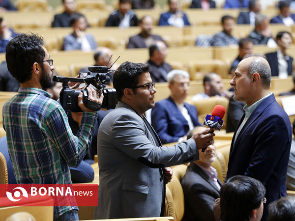 در حاشیه دیدار صمیمی ریاست جمهور با ورزشکاران