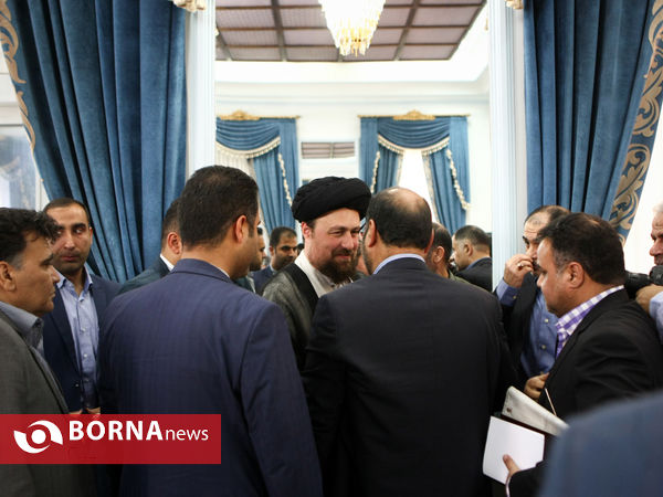 دیدار جمعی از مدیران اصحاب رسانه با یادگار امام