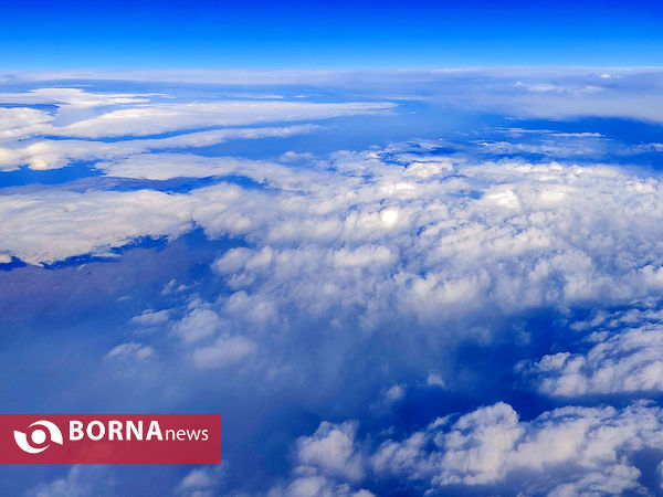 از کیش تا تهران بر فراز ابرها