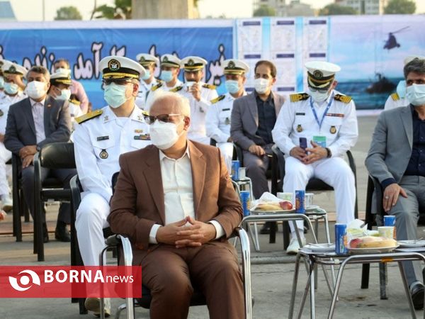 افتتاحیه ششمین دوره مسابقات بین المللی نظامی جام دریا