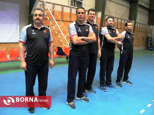 ديدار تیمهای والیبال سايپا- صالحين ورامين