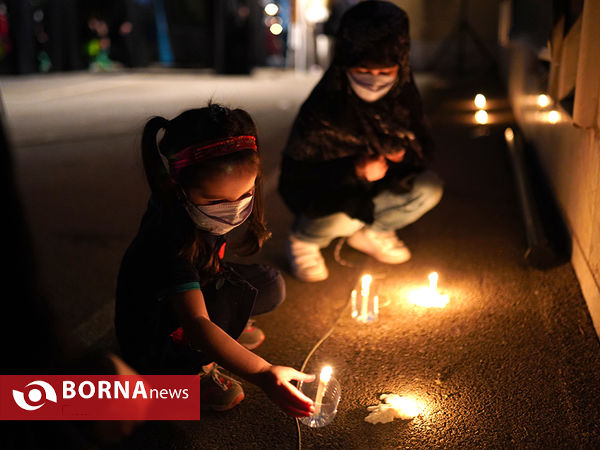 مراسم شام غریبان - دبستان تسنیم محبت