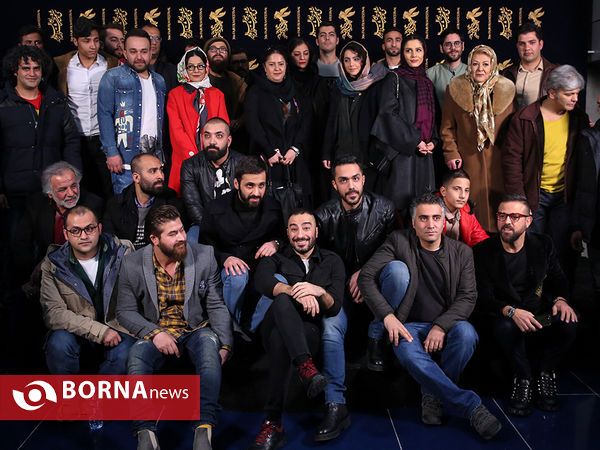 روز پنجم جشنواره فیلم فجر با حضور عوامل فیلم مغزهای کوچک زنگ زده در کاخ جشنواره