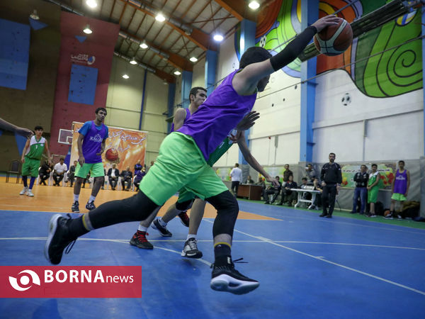مسابقات مینی بسکتبال محلات تهران
