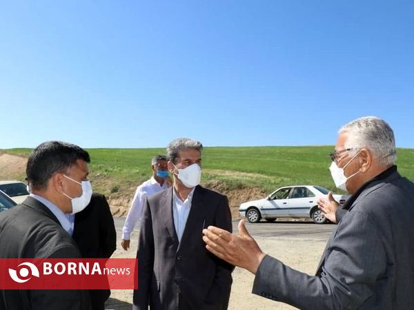 بازدید مسئولین استانی آذربایجان‌غربی از پروژه‌های شهر سرو