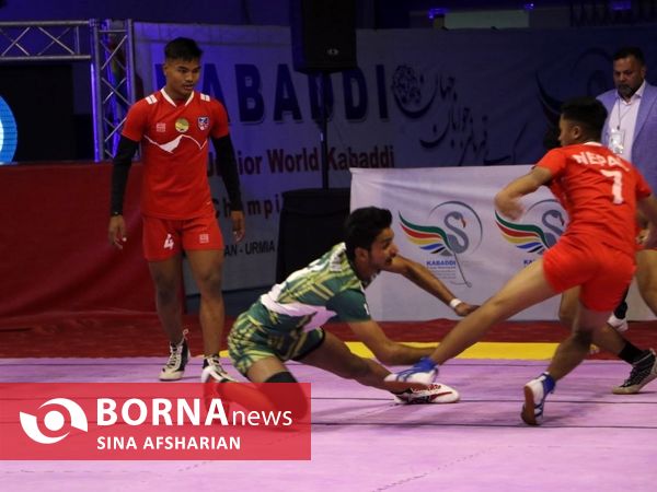 روز نخست مسابقات کبدی قهرمانی جوانان جهان