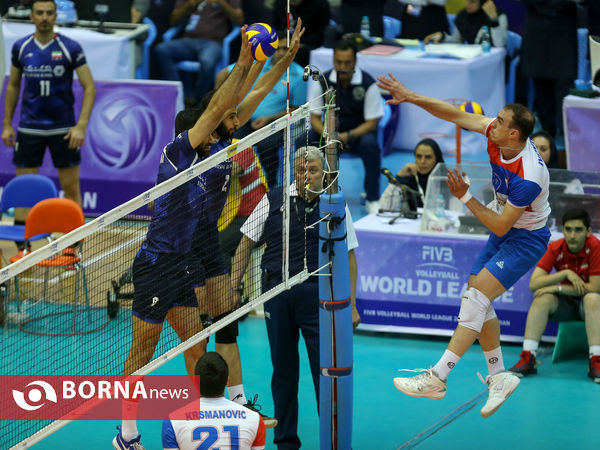 ایران 1- صربستان 3 ،هفته دوم لیگ جهانی