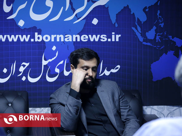 حضور عماد هاشمی رفسنجانی در خبرگزاری برنا