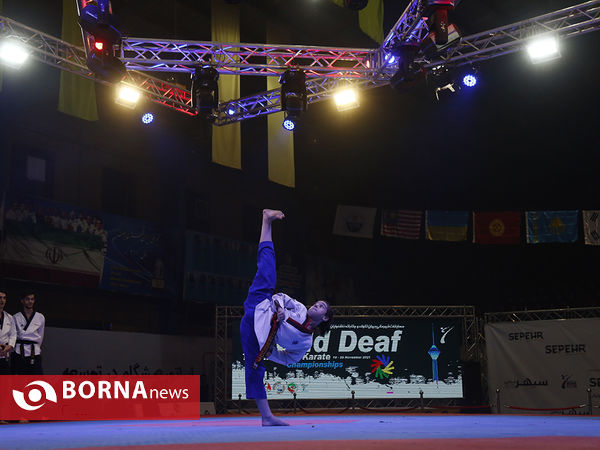 افتتاحیه ی مسابقات قهرمانی جهان کاراته و تکواندو ناشنوایان