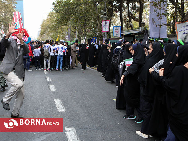 راهپیمایی ۱۳ آبان - تهران