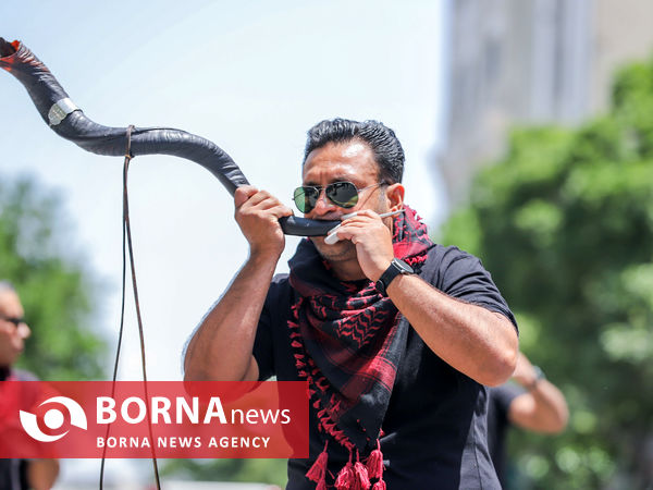 عزاداری مردم اراک در سالروز شهادت امام جعفر صادق(ع)