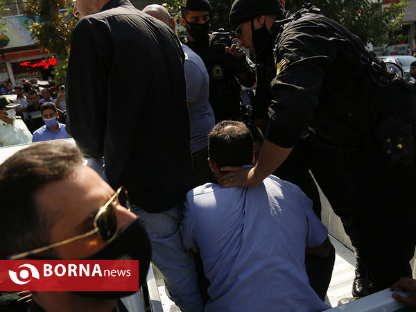 دستگیری اراذل و اوباش منطقه تهرانپارس