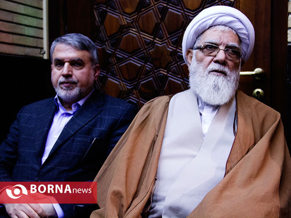 مجلس ترحیم برادر همسر مرحوم خاتمی