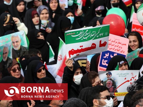 راهپیمایی ۲۲ بهمن _ رشت