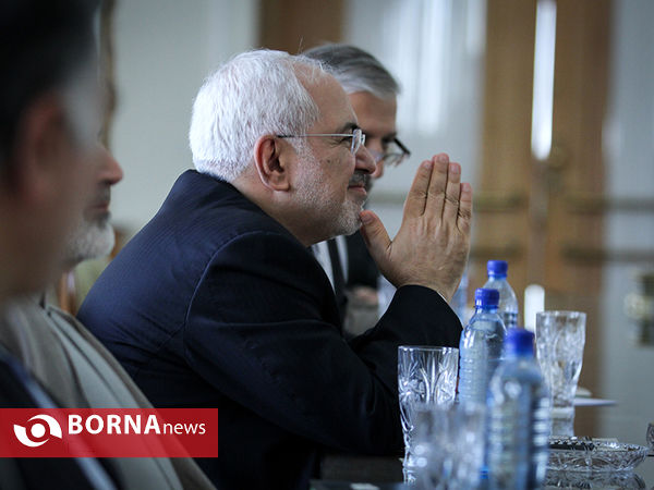 دیدار ظریف و بن علوی وزیر خارجه عمان