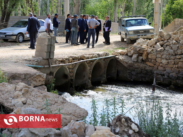 بررسی وضعیت اماکن گردشگری سپیدان توسط متولیان گردشگری فارس