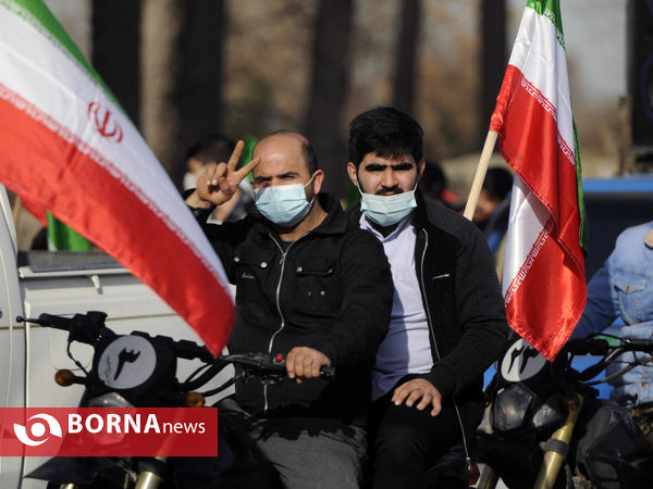 رژه نیروی های موتوری و خودرویی 22 بهمن- شهرستان قدس