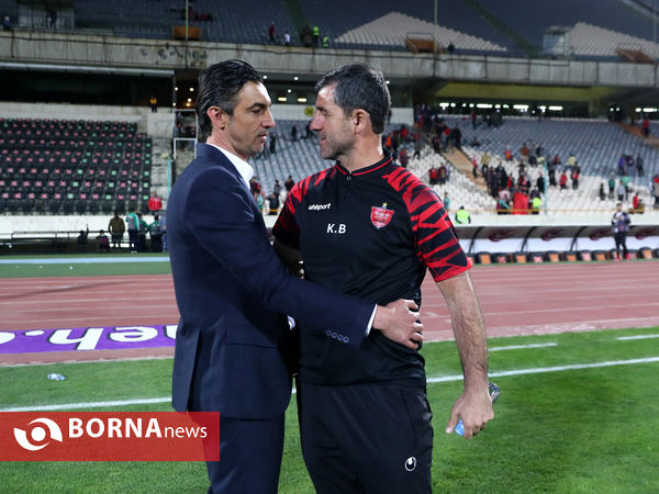 دیدار تیم های فوتبال پرسپولیس - آلومینیوم