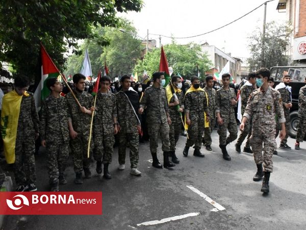 مراسم راهپیمایی روز قدس در گرگان