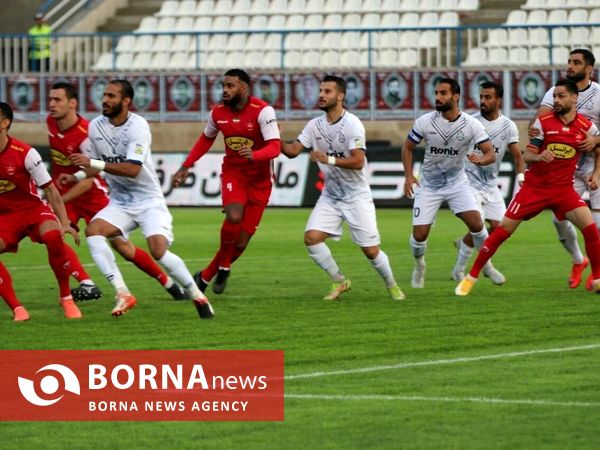 دیدار تیم های فوتبال پرسپولیس _ ملوان