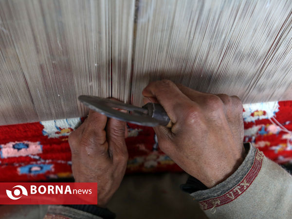قالی بافی در کشمیر هند
