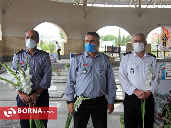 رژه خودرویی آتش نشانی _ بندرانزلی