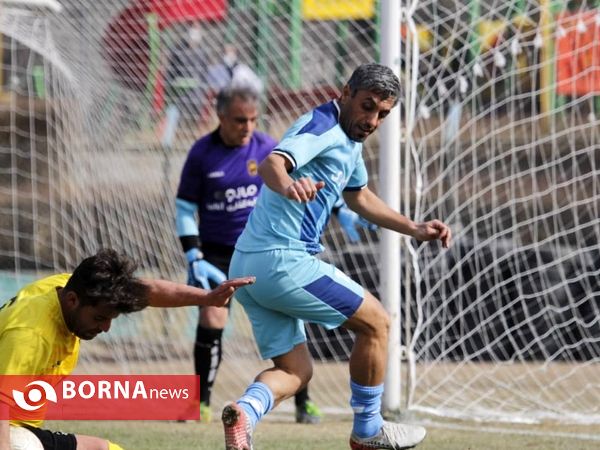 دیدار دوستانه تیم های پیشکسوتان آلومینیوم اراک و یاران رسانه