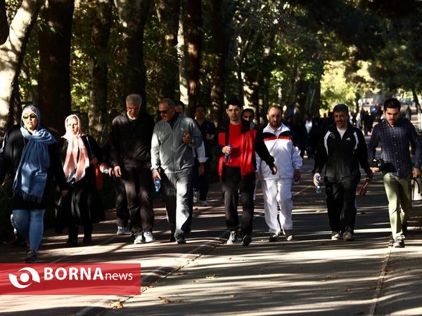 ورزش همگانی مدیران و کارکنان وزارت ورزش و جوانان