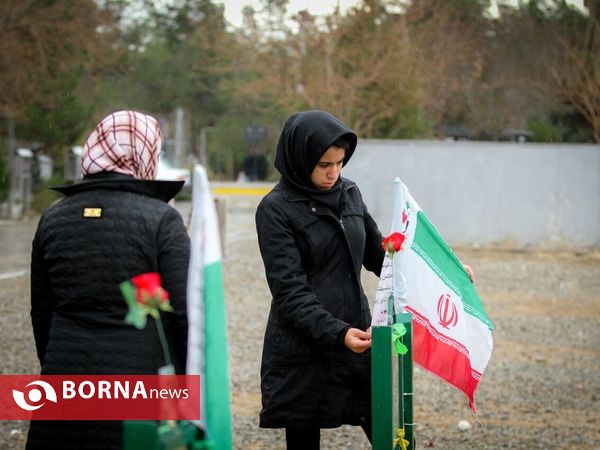 مراسم چهلمین روز درگذشت شهدای آتش نشان