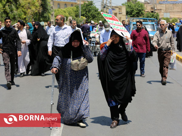 راهپیمایی روز جهانی قدس در شیراز