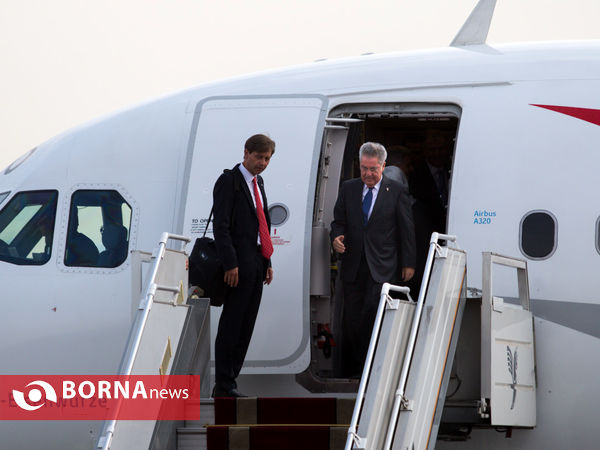 ورود رئیس جمهوری اتریش به تهران (2)