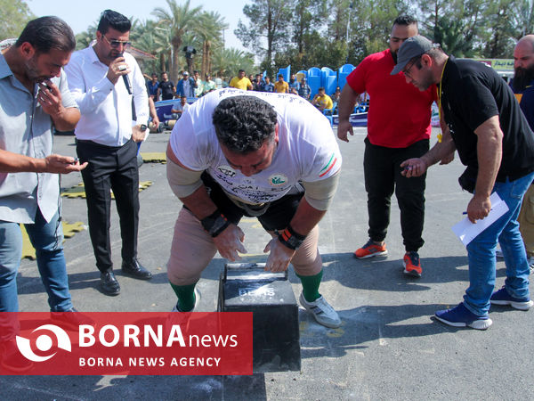 فینال مسابقات قویترین مردان کارگری