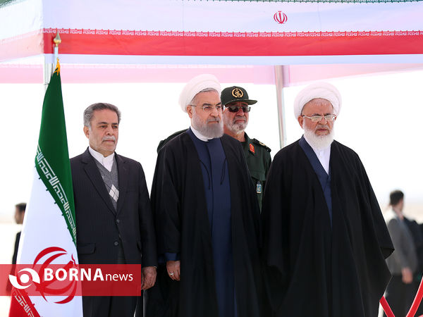 ورود رئیس جمهوری به یزد